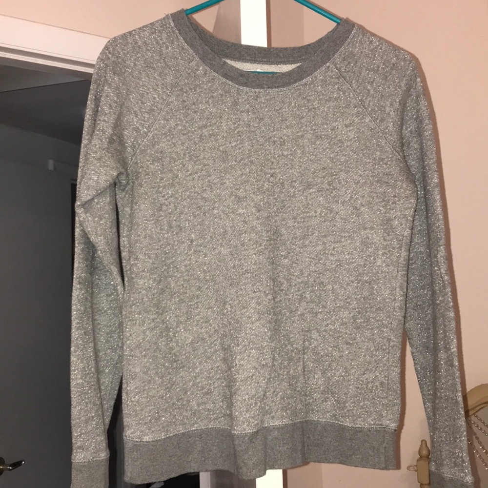 Gray Sparkle Sweater